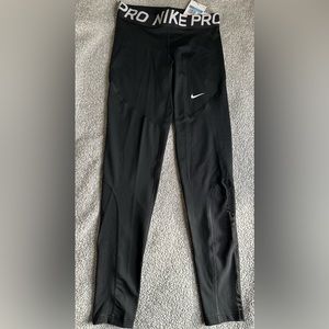 Nike Pro  leggings Training Tight Fit Full Length Small  Black
